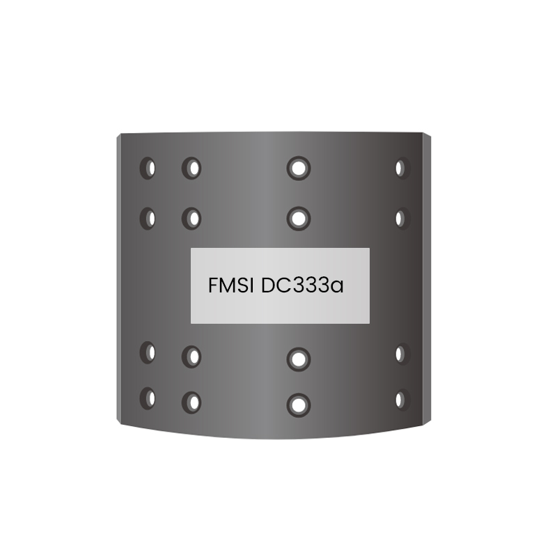 Garniture de frein DC333a, pièces de système de freinage automatique, épaisseur de 18mm