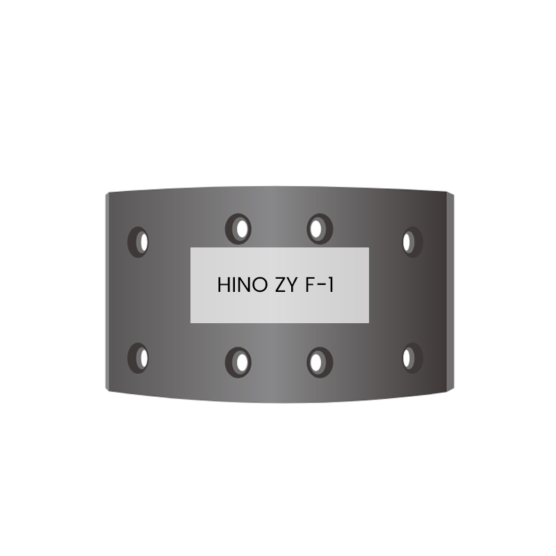 Garniture de frein HINO ZY F-1 8 trous plaquette de frein