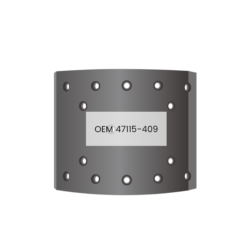 47115-409 Garniture de frein de camion robuste pour ISUZU