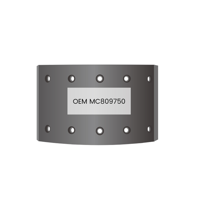Garniture de frein japonaise de pièces d'auto de camion MC809750 pour MITSUBISHI