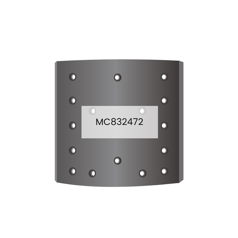 Garniture de frein de camion robuste MC832472 pour GE, MITSUBISHI, FUSO