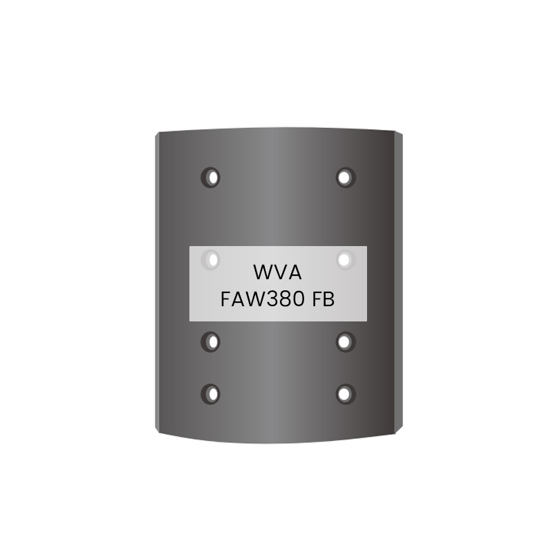 Garniture de frein FAW380 FB qualité supérieure pour FAW