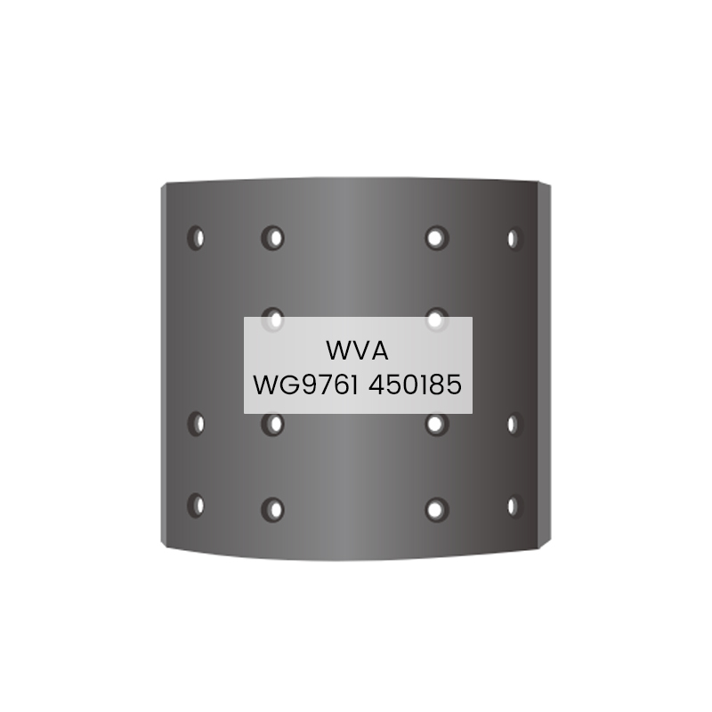 Garniture de frein de camion robuste WG9761 450185 pour HOWO