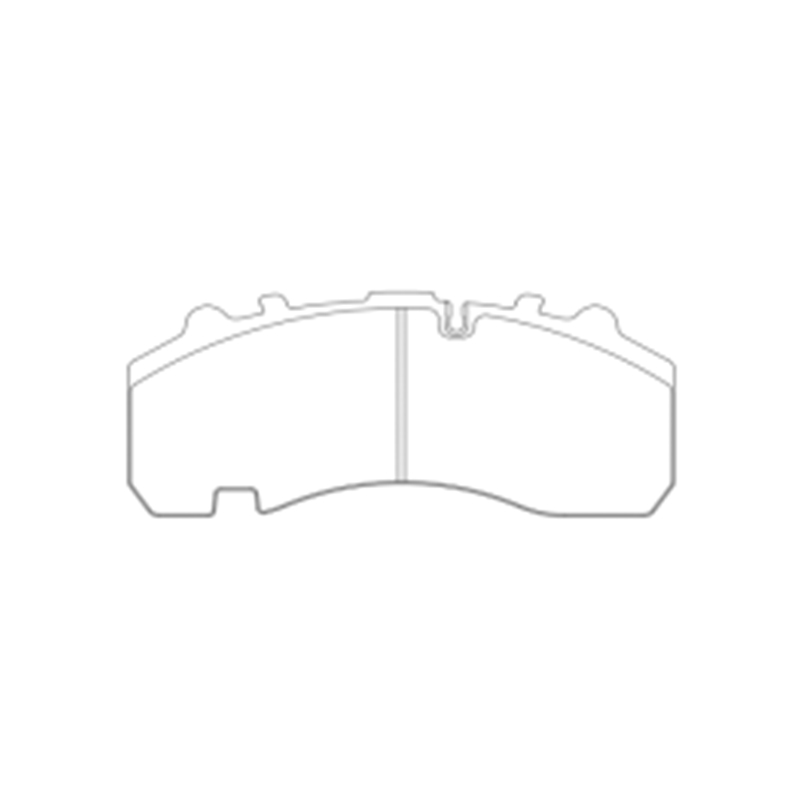 Plaquette de frein pour camion robuste 29167